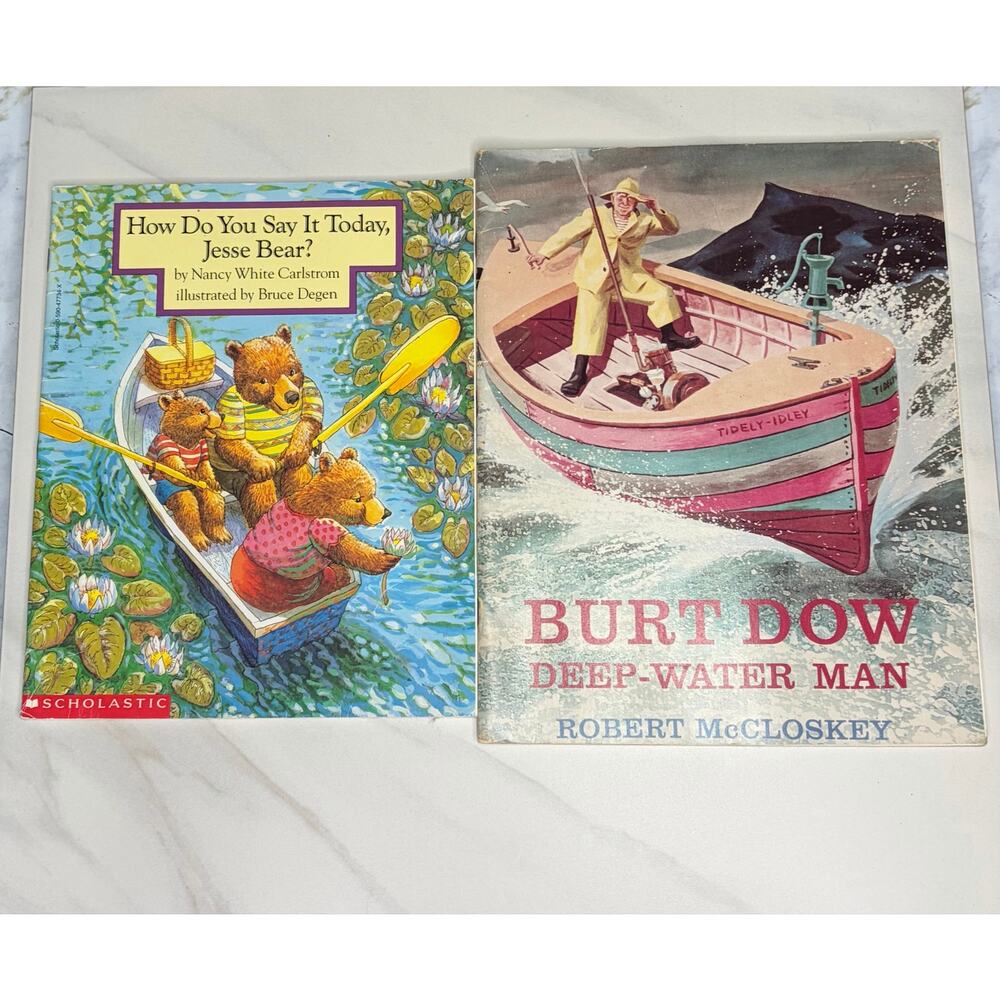 17 Children's Picture Books Bundle, Jesse Bear, Winter Stories, Vintage Classics - Picture 3 of 10